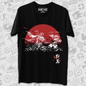 تیشرت Ghost of Tsushima طرح Standoff Long