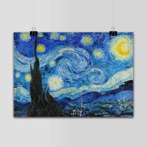 پوستر Van Gogh طرح The Starry Night