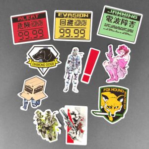 پک استیکر طرح Metal Gear