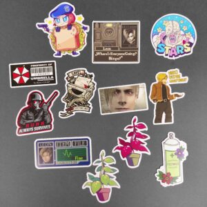 پک استیکر طرح Resident Evil