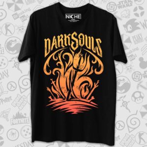 تیشرت DARK SOULS طرح Burning Soul