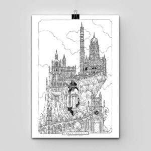 پوستر Elden Ring طرح Raya Lucaria