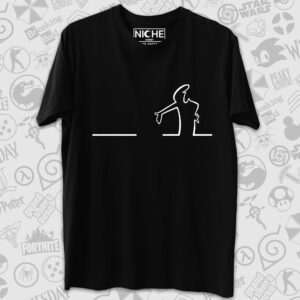 تیشرت فانتزی طرح آقای خط