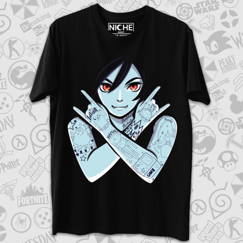 Marceline Arm Tattoos Tshirt