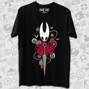 تیشرت Hollow Knight طرح Hornet Vertical Threads
