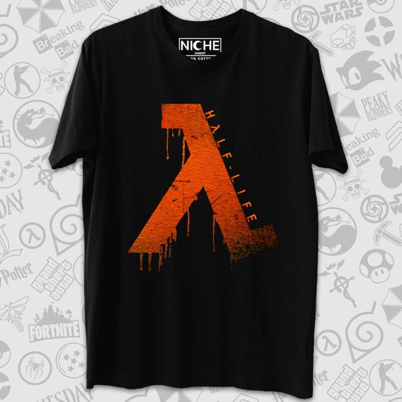 Half Life Rusted Lambda Logo Tshirt