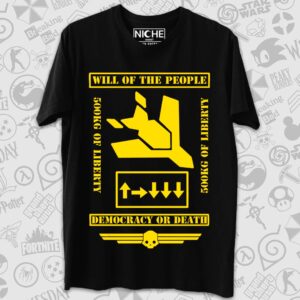 تیشرت Helldivers طرح Will of the People